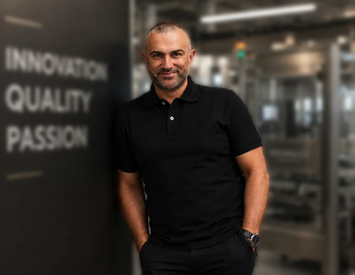 Uroš Mlakar, founder and CEO of Naturalica Foods, in the Maribor factory